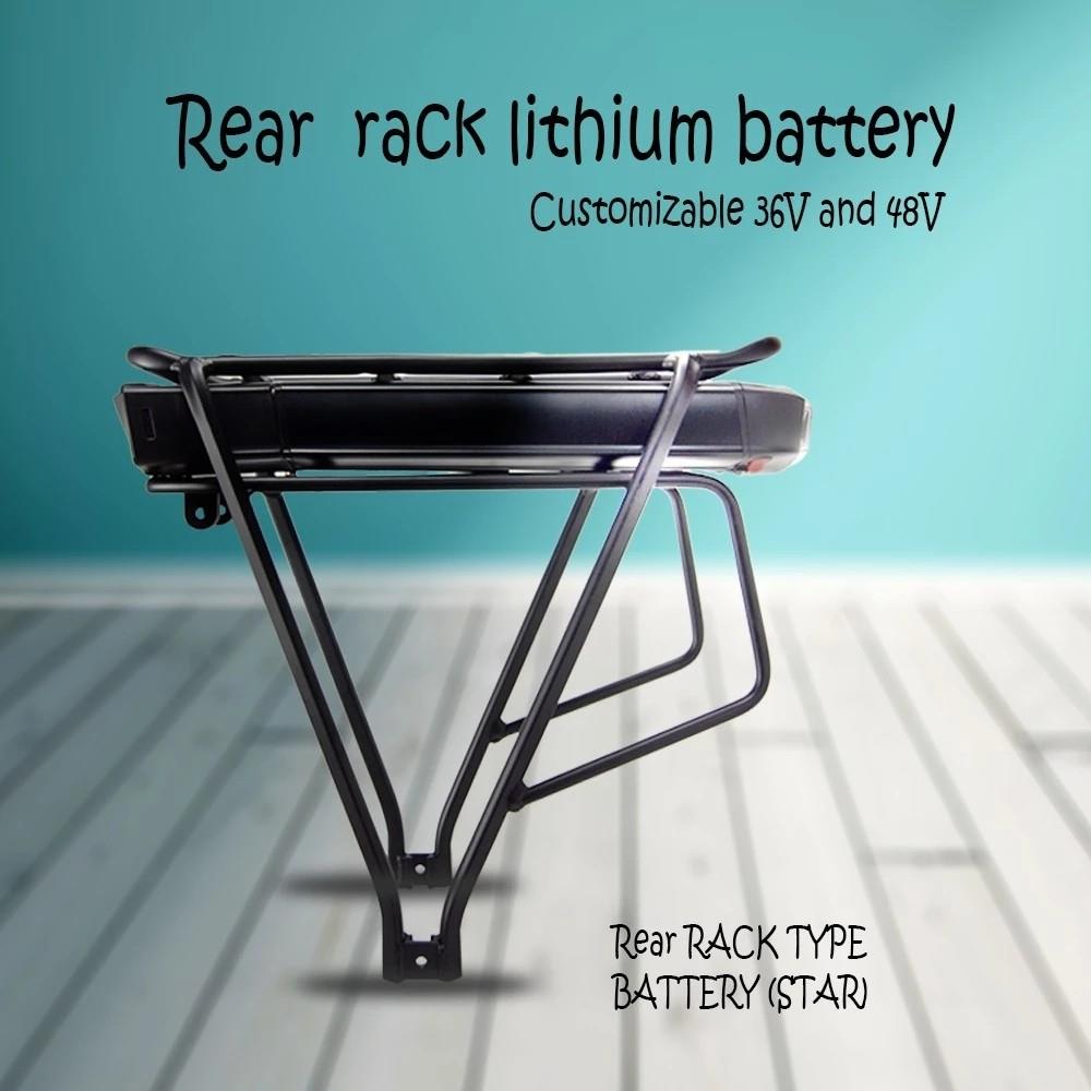 Rear Rack Battery Pack For Electric Bike